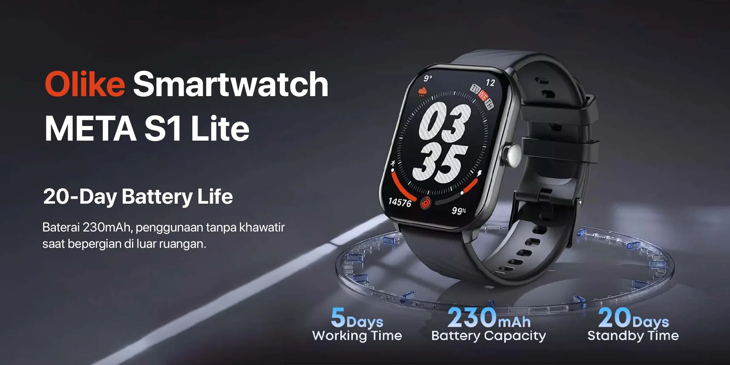 OLIKE Smartwatch META S1 Lite