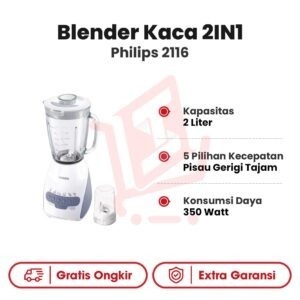 Blender Kaca Philips 2in1 2116