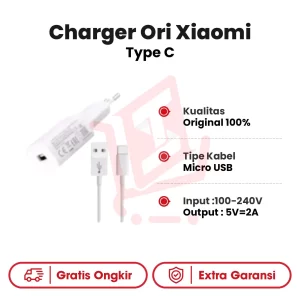 Charger Ori Xiaomi Type C