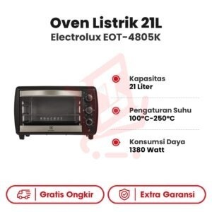 Oven Listrik 21L Electrolux EOT-4805K