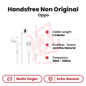 Handsfree Non Ori Oppo