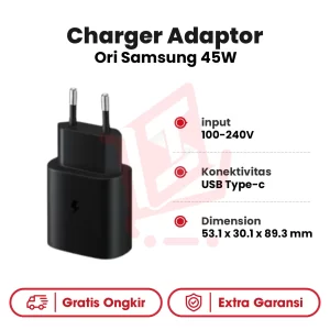 Charger Adaptor Ori Samsung 45W TAM