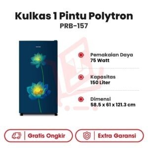 Kulkas 1 Pintu Polytron PRB-157