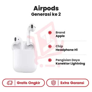Airpods Gen 2 Garansi Resmi TAM