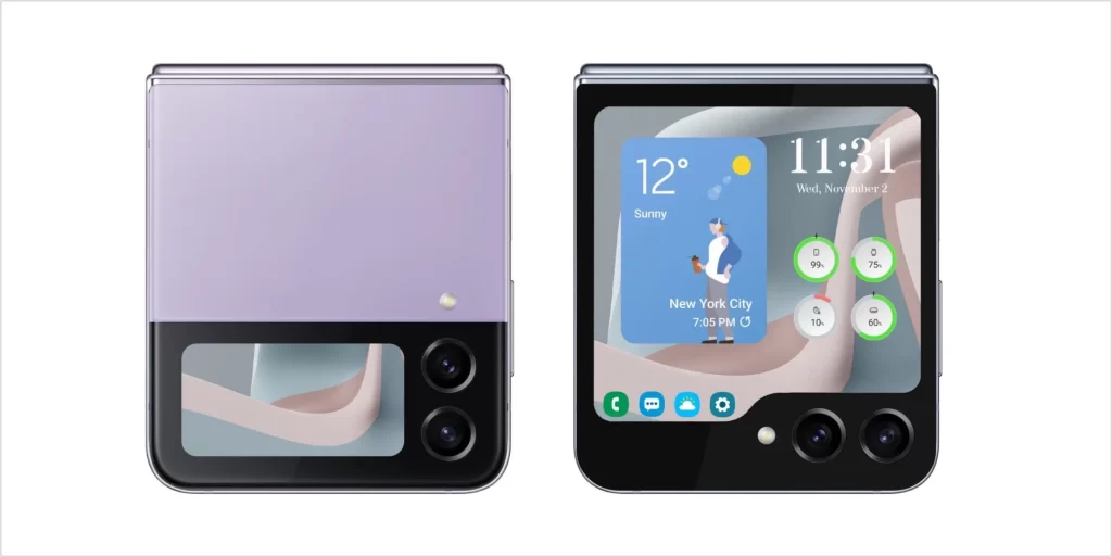 Gambar Cover Screen Samsung Z Flip 5