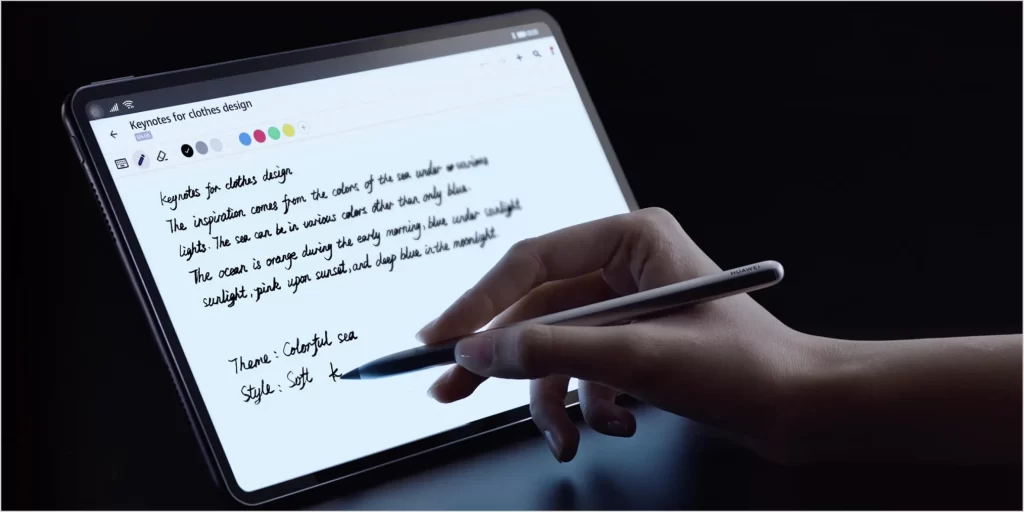 Gambar Fitur Huawei Notes Huawei MatePad 11