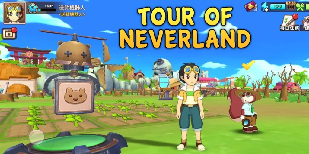 Gambar game online seru tour of neverland