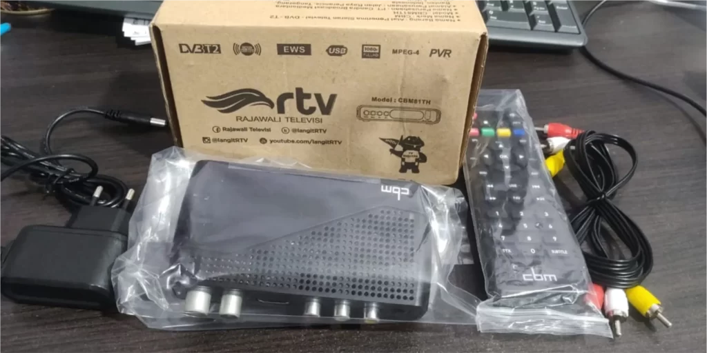 Gambar set top box tv digital CBM CBM81TH 