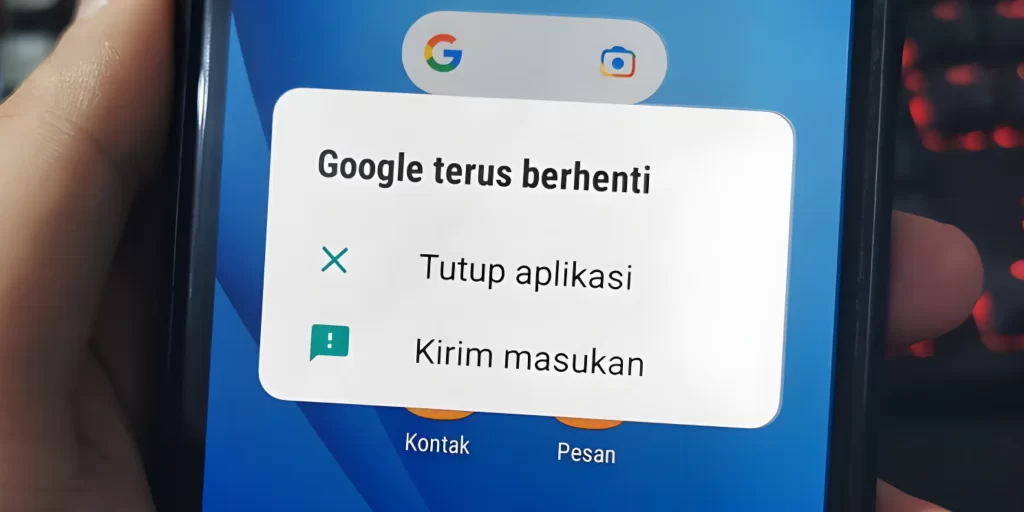 penyebab hp cepat panas karena aplikasi error