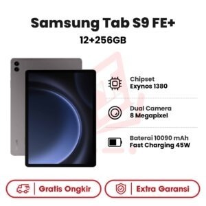Samsung Tab S9 FE+ 5G 12+256GB Garanasi Resmi