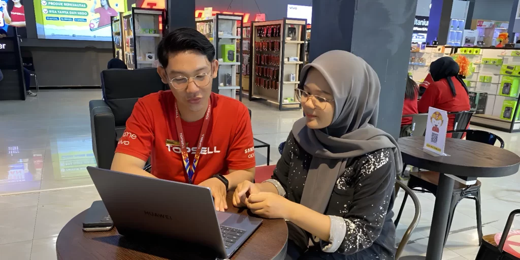 beli laptop bekas di topsell bisa nego sampai deal 