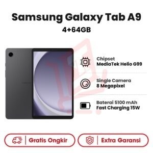 Samsung Tab A9 4+64GB Garansi Resmi