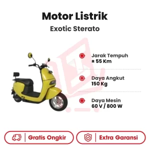 Motor Listrik Exotic Sterato