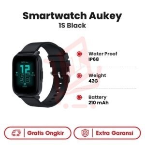 Smartwatch Aukey 1S Black/Grey