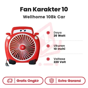 Fan Karakter 10 Wellhome 108K Car
