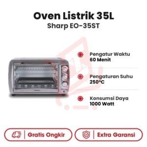 Oven Listrik 35L Sharp EO-35ST