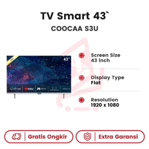 TV Smart 43` COOCAA S3U