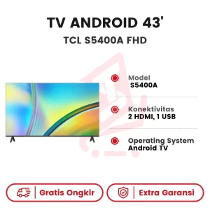 TV Android 43` TCL S5400A FHD