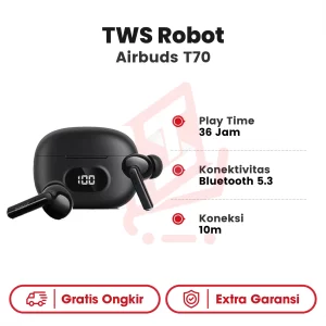 TWS Robot Airbuds T70