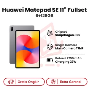 Huawei Matepad SE 11" 6+128GB  Garansi Resmi