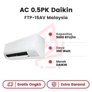 AC 0.5PK Daikin FTP-15AV Malaysia