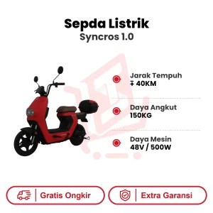 Sepeda Listrik Pasific Syncros 1.0