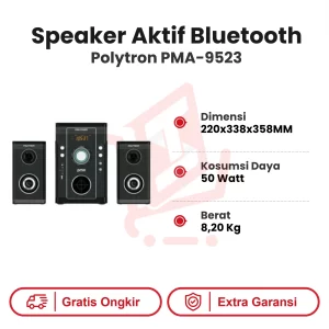 SPEAKER AKTIF BLUETOOTH POLYTRON PMA-9523