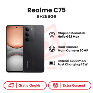 Realme C75 8+256GB Garansi Resmi