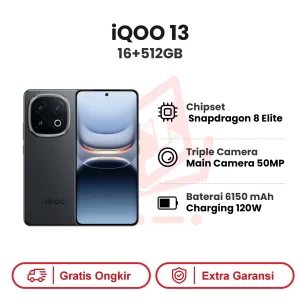 iQOO 13 16+512GB Garansi Resmi