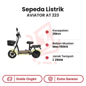 Sepeda Listrik Aviator AT-225