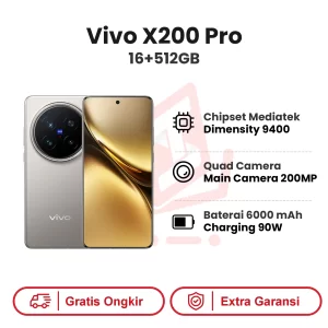 Vivo X200 Pro 16+512GB Garansi Resmi