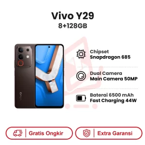 Vivo Y29 8+128GB Garansi Resmi