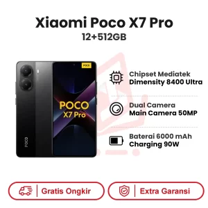 Xiaomi Poco X7 Pro 5G 12+512GB Garansi Resmi