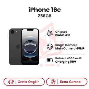 iPhone 16e 256GB Garansi Resmi