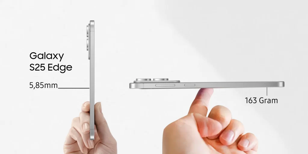 Tipis dan Berat Samsung S25 Edge