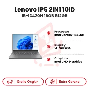 Laptop Lenovo IP5 2IN1 10ID I5-13420H 16GB 512GB WIN11