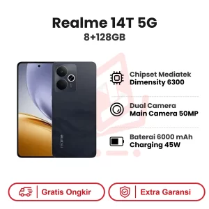 Realme 14T 5G 8+128GB Garansi Resmi