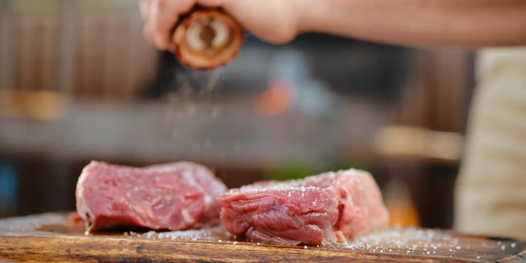 Baluri Daging Sapi dengan Garam