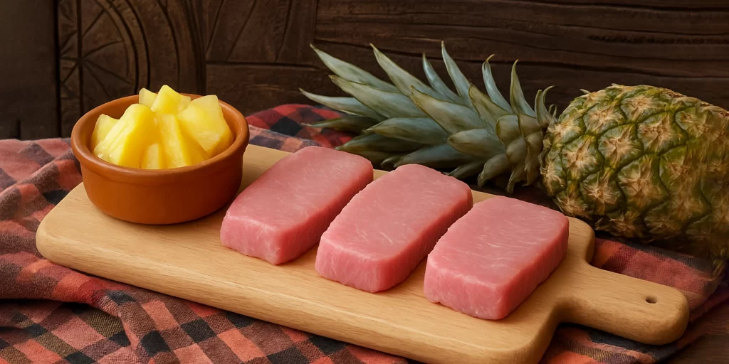 Marinasi Daging Sapi dengan Nanas