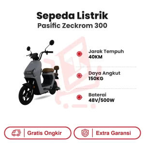Sepeda Listrik Pasific Zeckrom 300