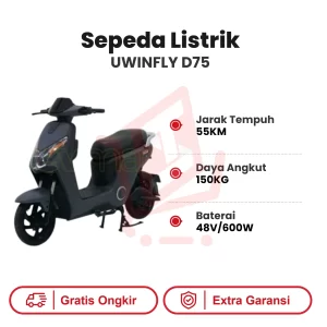 Sepeda Listrik Uwinfly D75