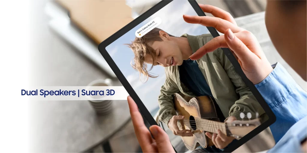Fitur Dual Speakers