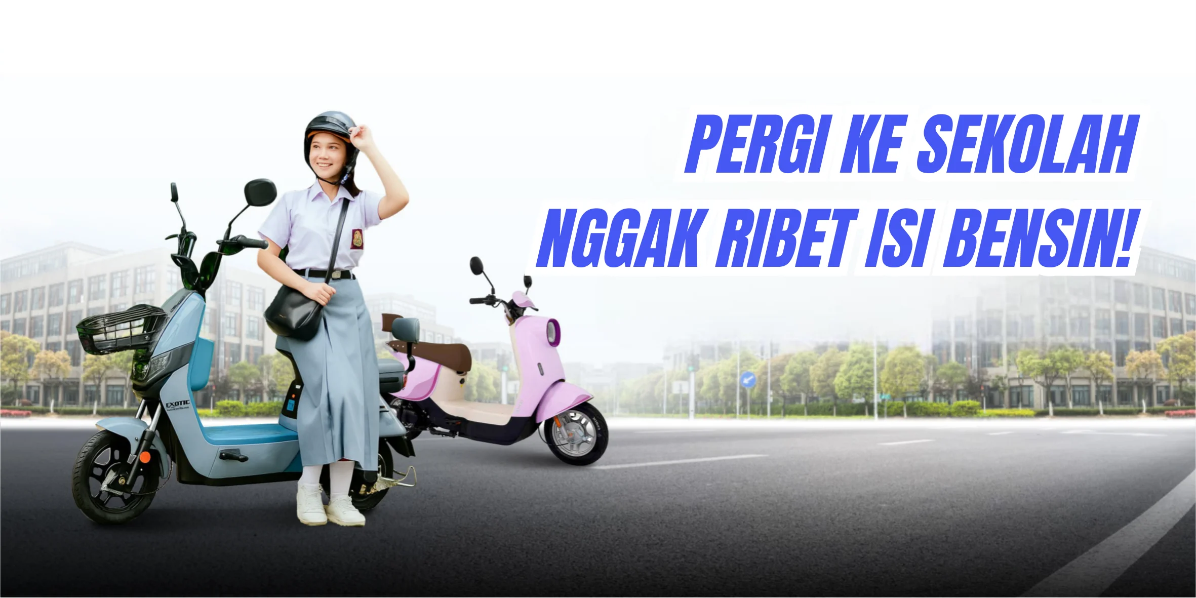 4 Sepeda Listrik Terbaru, Pas Buat Pelajar yang Males Isi Bensin