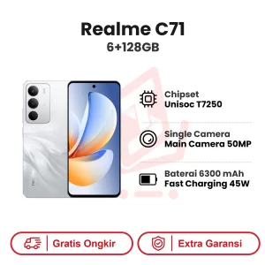 Realme C71 6+128GB Garansi Resmi