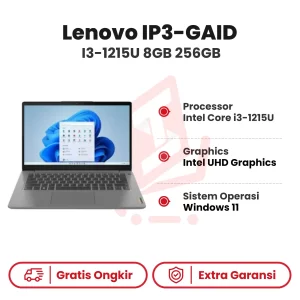 Laptop Lenovo IP3-GAID I3-1215U 8GB 256GB WIN11