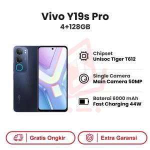 Vivo Y19s Pro  4+128GB Garansi Resmi