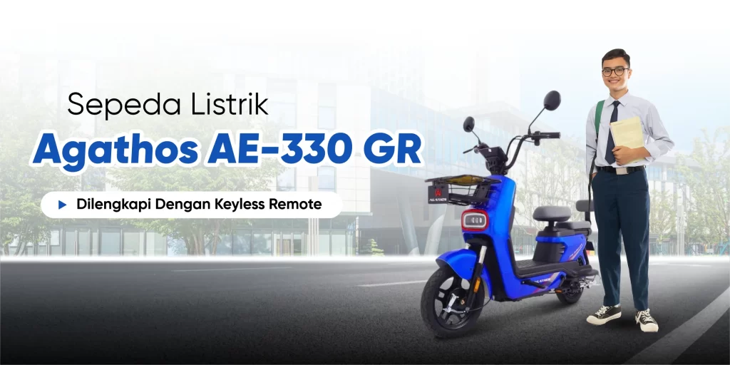 Sepeda Listrik Agathos AE-330 GR