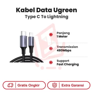 Kabel Data Ugreen Type C to Lightning (60759)