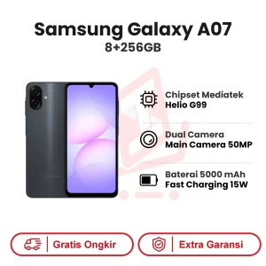 Samsung Galaxy A07 8+256GB Garansi Resmi