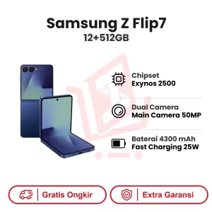 Samsung Galaxy Z Flip7 12+512GB  Garansi Resmi